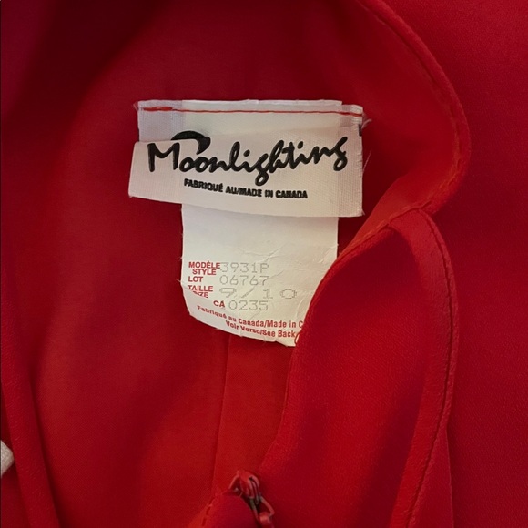 Chic Scarlet Mini Dress - Picture 13 of 13